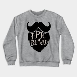 Epic Beard black Crewneck Sweatshirt